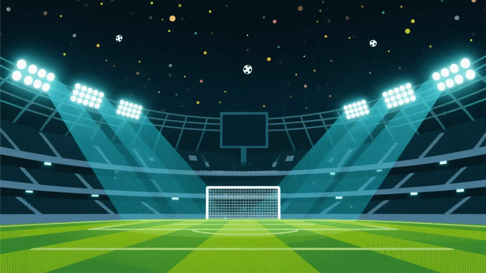 世界杯比赛结果视觉背景